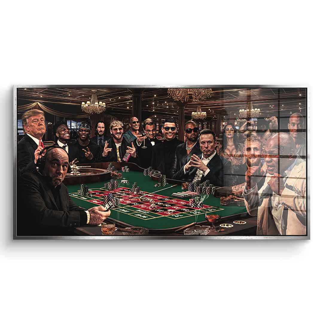 Casino Night - acrylic glass