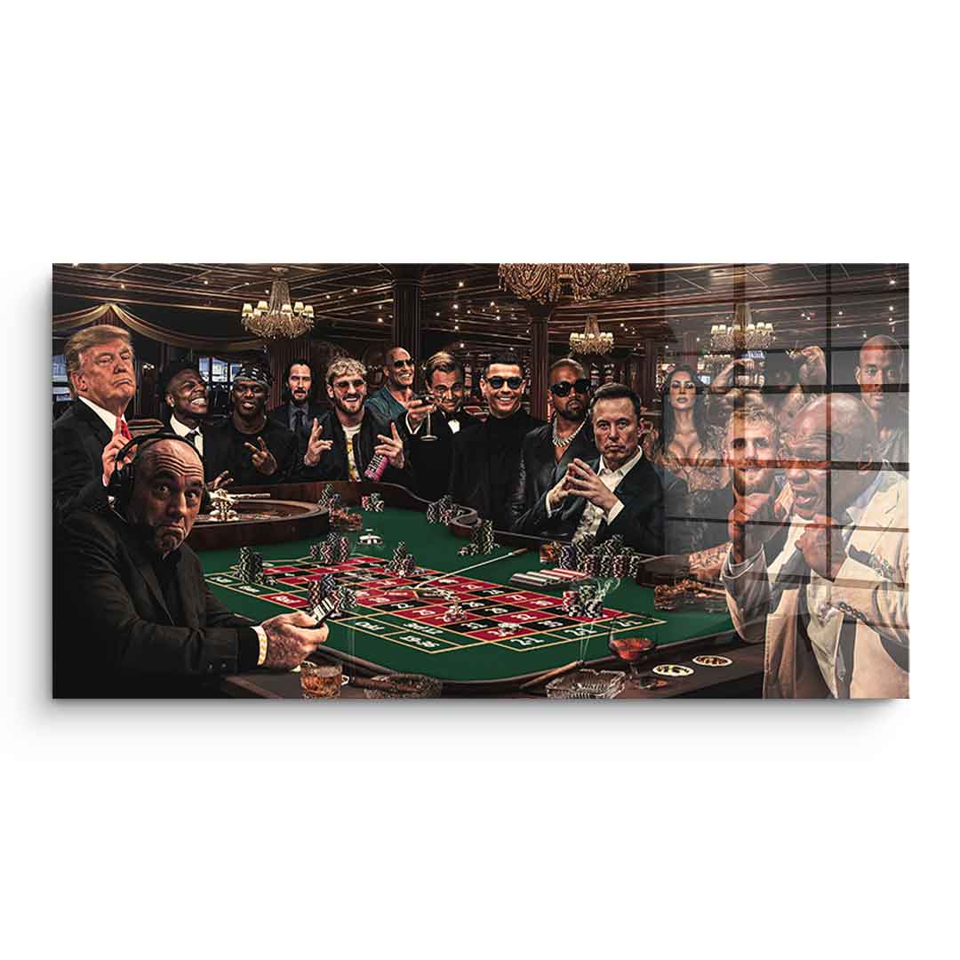 Casino Night - acrylic glass