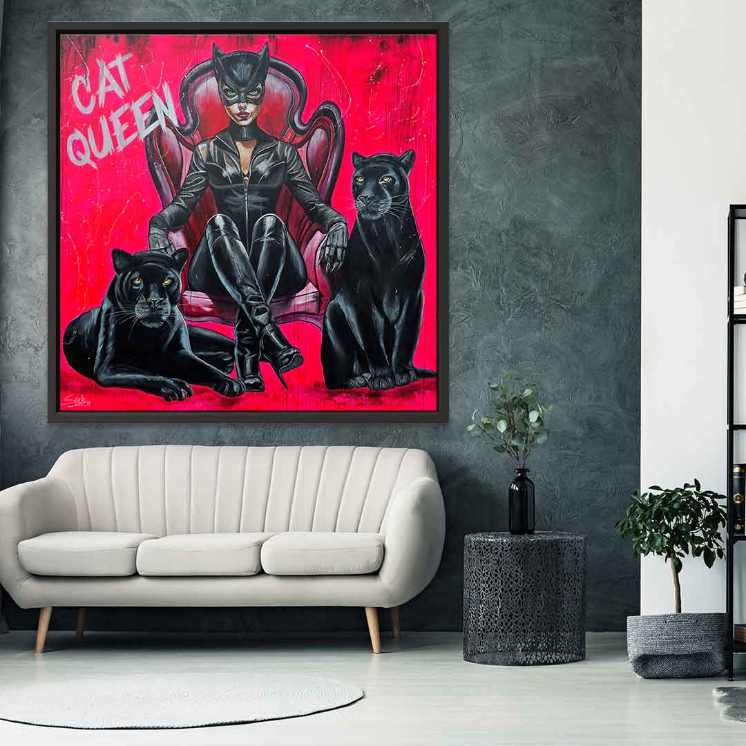 Cat Queen - acrylic glass