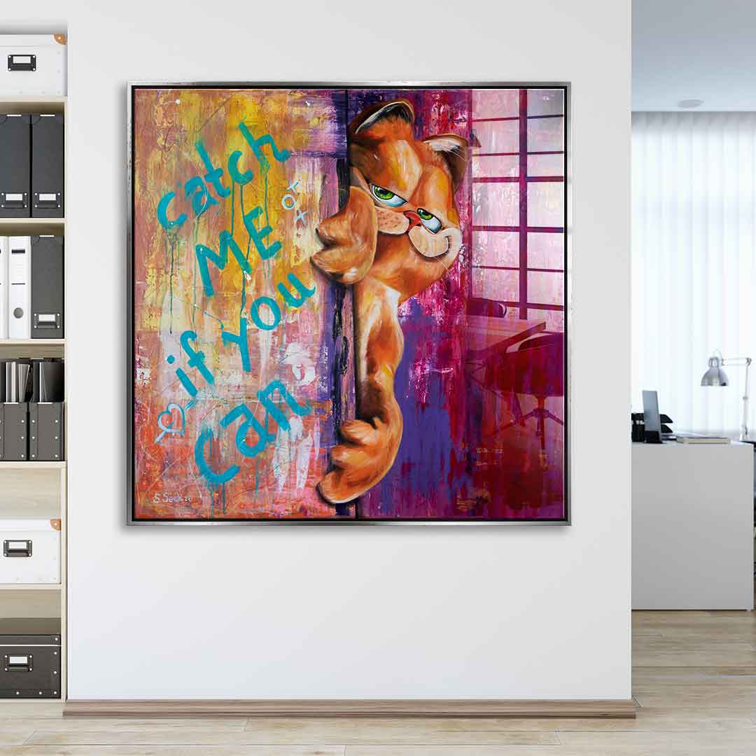 Catch me if you can - acrylic glass