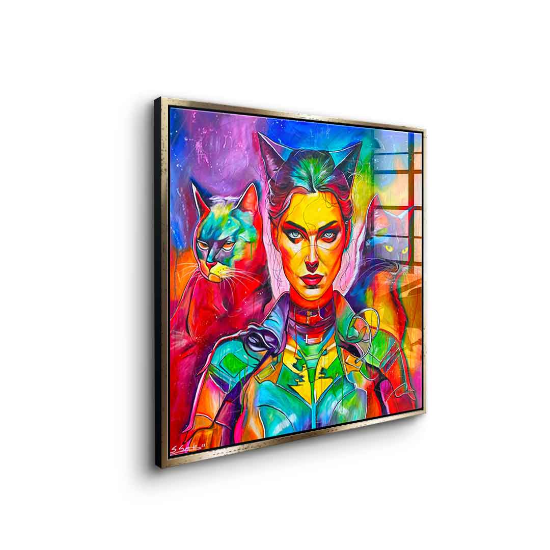 Catwoman Reloaded - acrylic glass