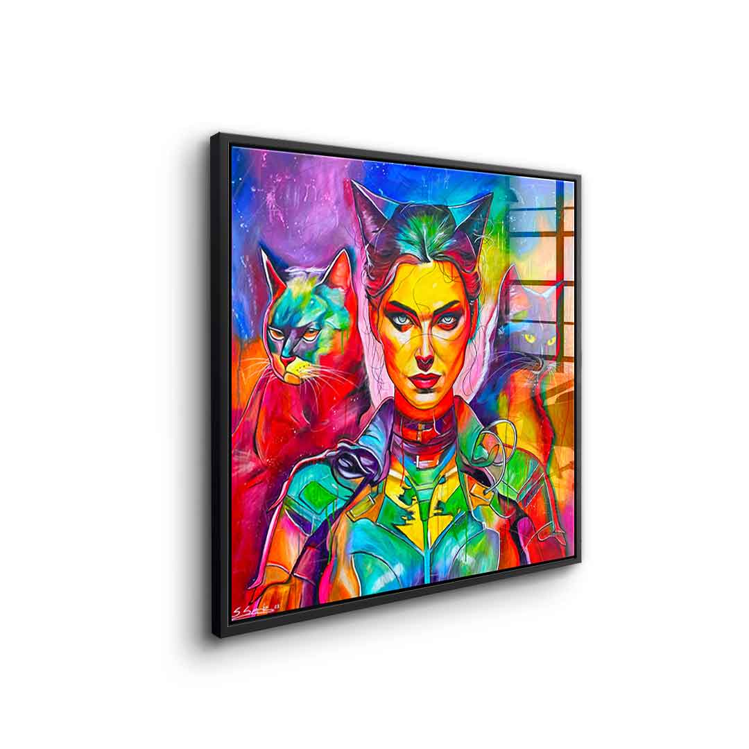 Catwoman Reloaded - acrylic glass