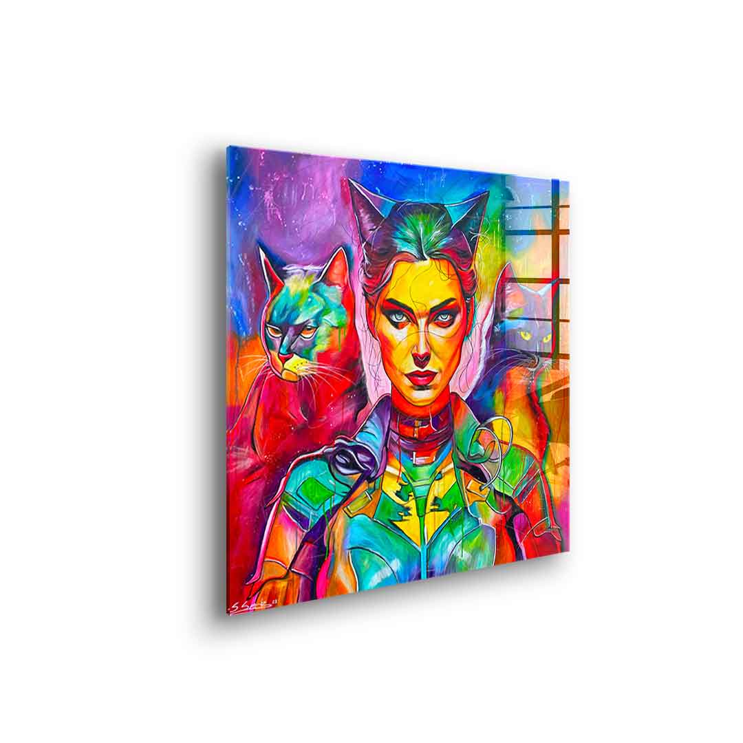 Catwoman Reloaded - acrylic glass