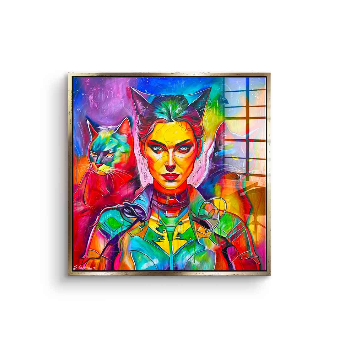 Catwoman Reloaded - acrylic glass