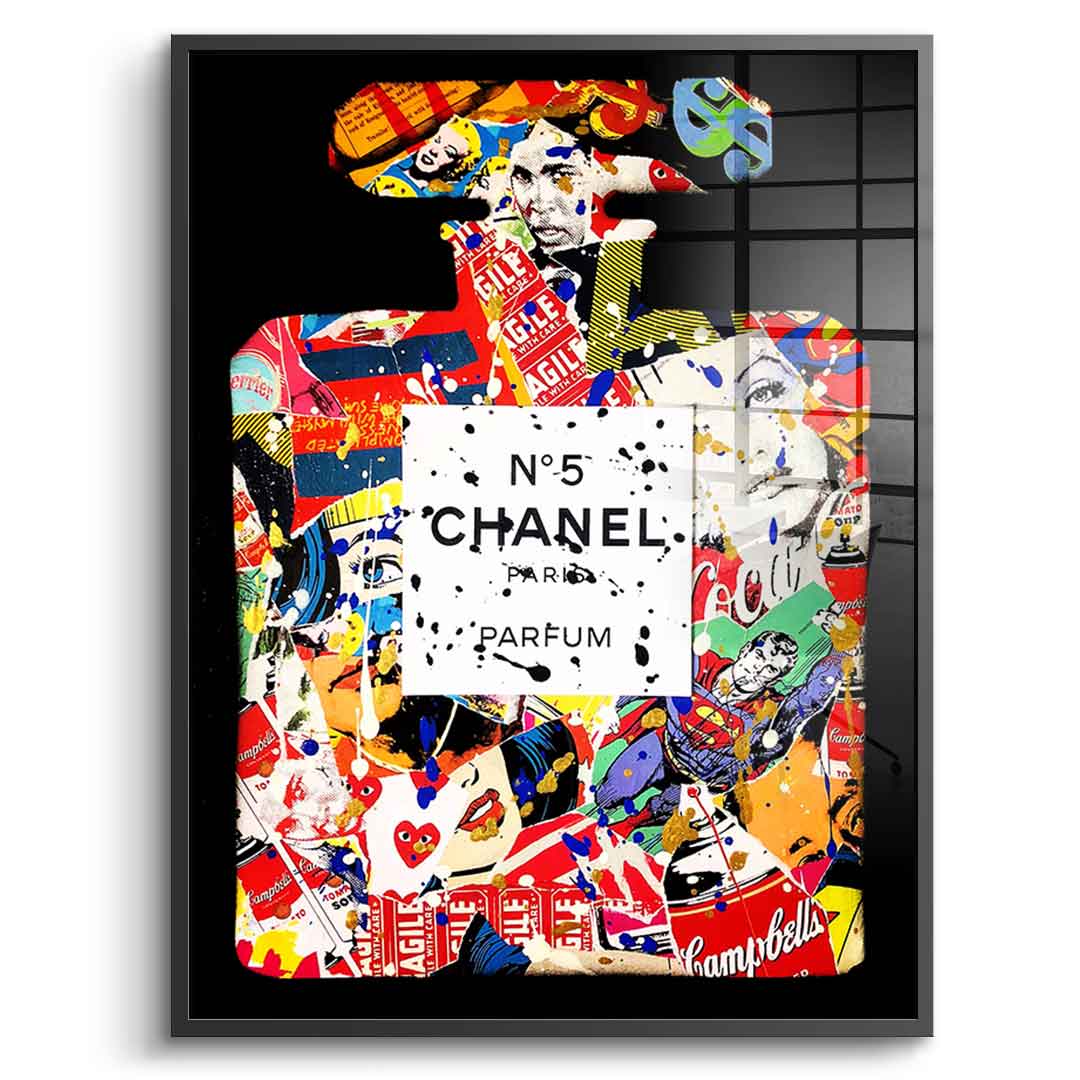 POP CHANEL BOTTLE - acrylic glass