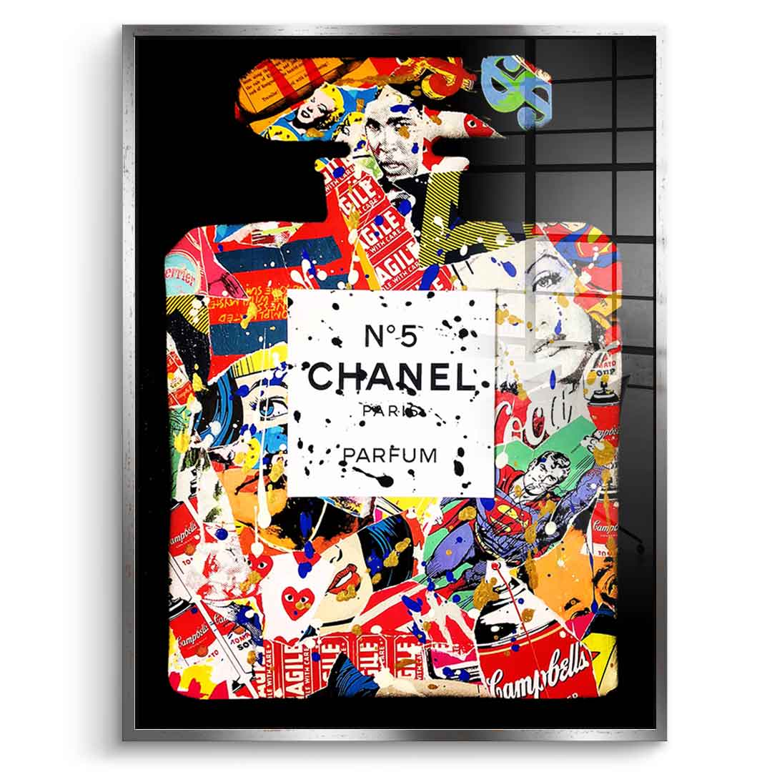 POP CHANEL BOTTLE - acrylic glass