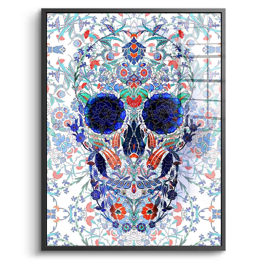 Chini Skull - acrylic glass