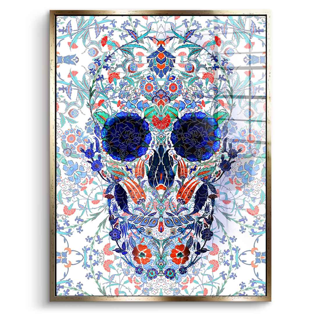 Chini Skull - acrylic glass