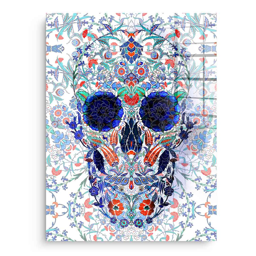 Chini Skull - acrylic glass