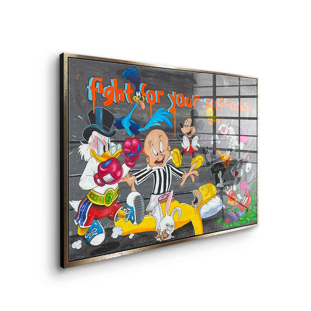 Fight for your success - acrylic glass