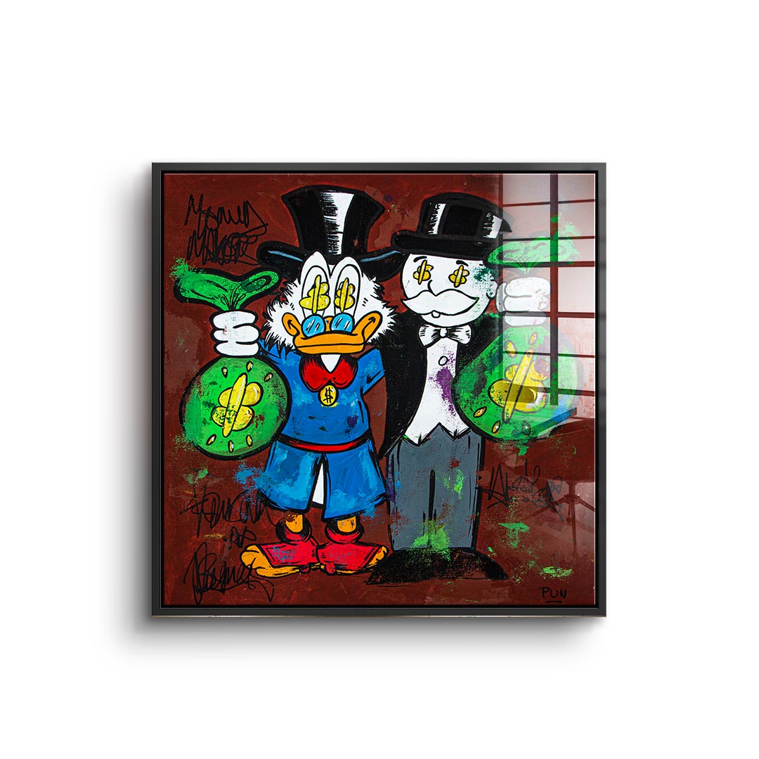 Hustle Friendship - acrylic glass