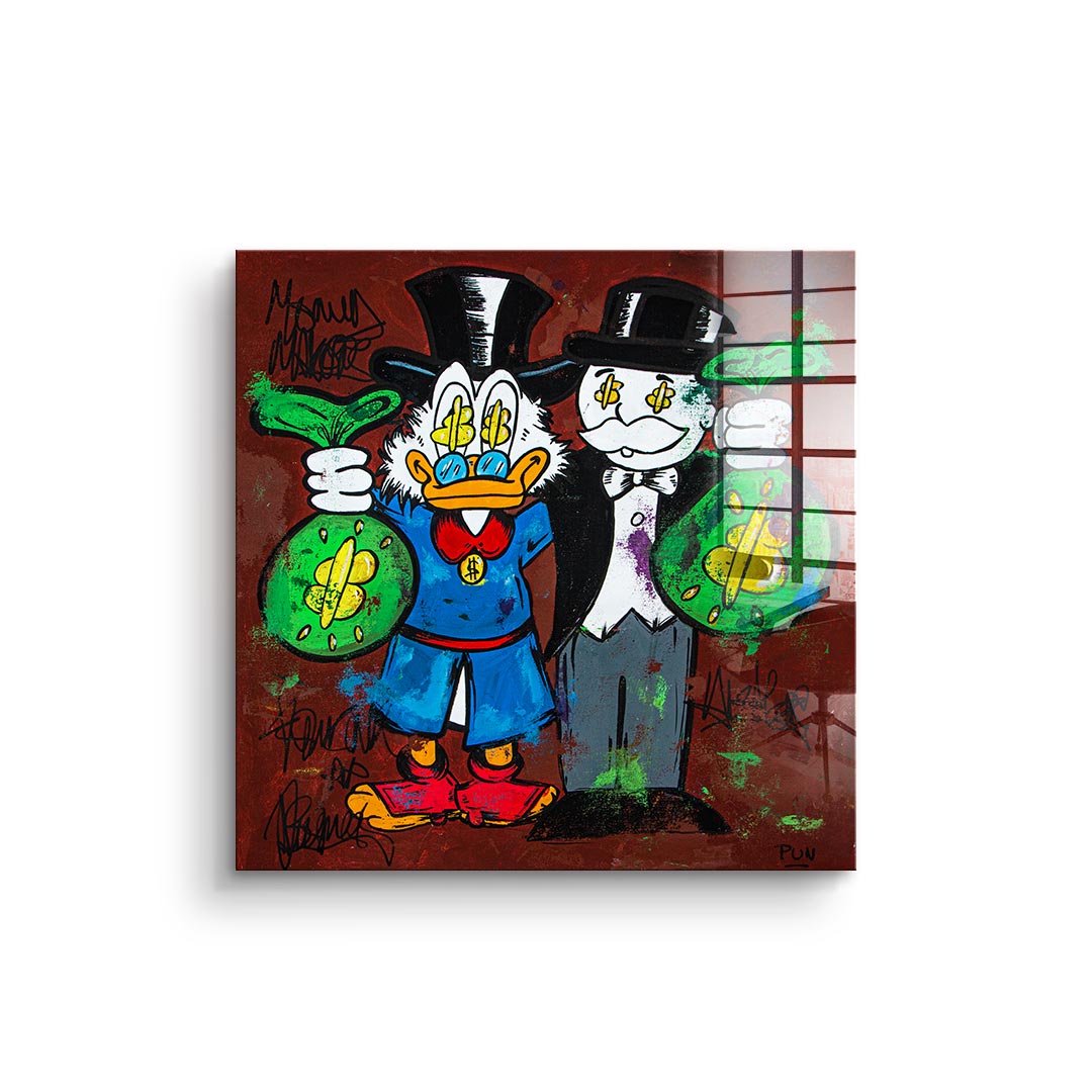 Hustle Friendship - acrylic glass