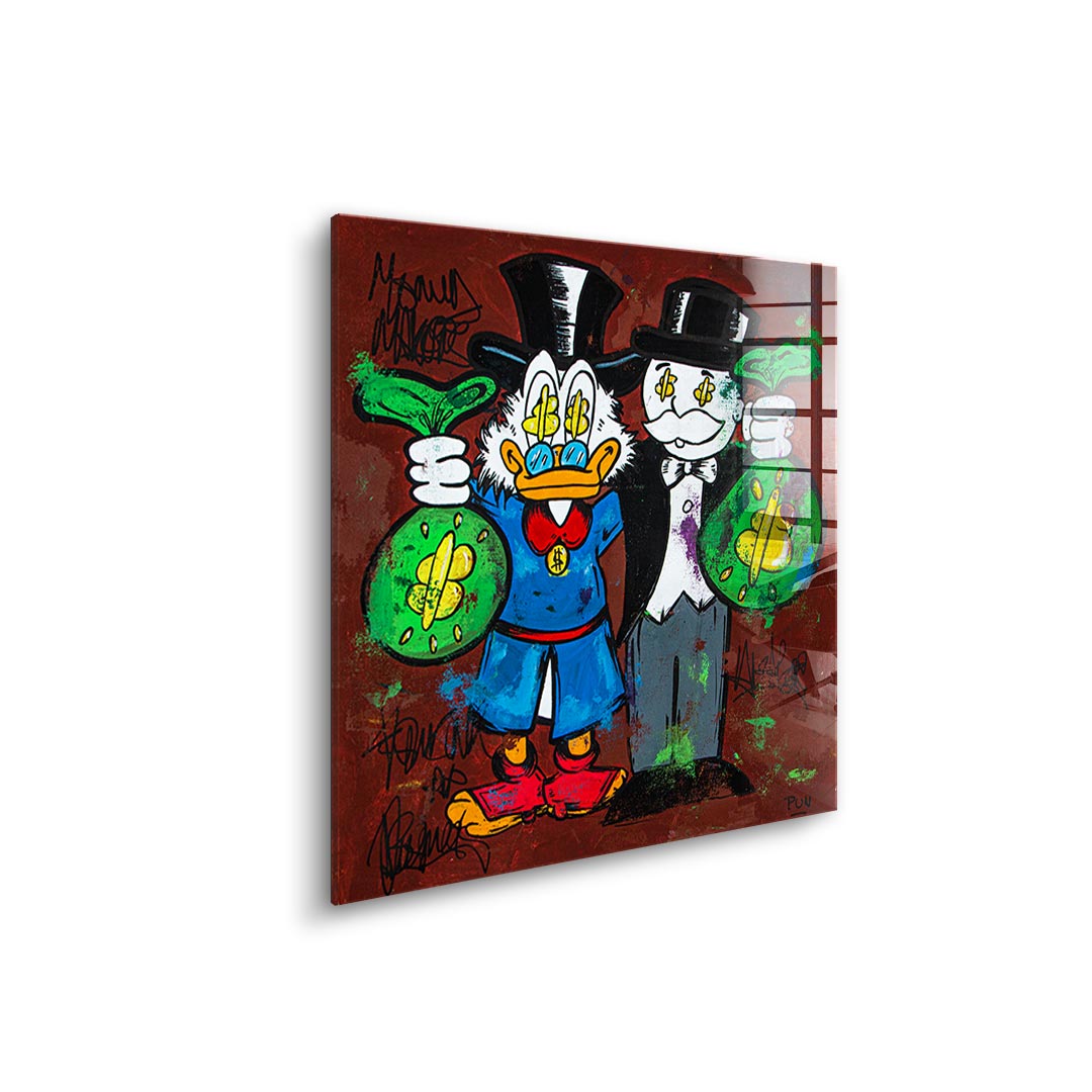 Hustle Friendship - acrylic glass