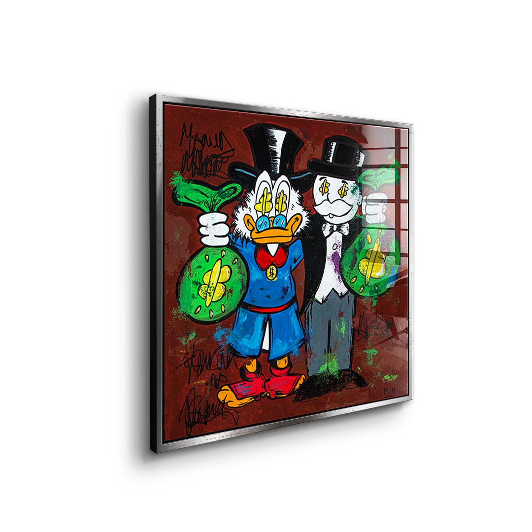 Hustle Friendship - acrylic glass