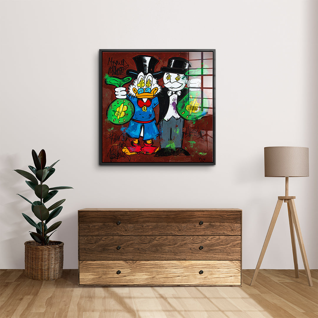 Hustle Friendship - acrylic glass