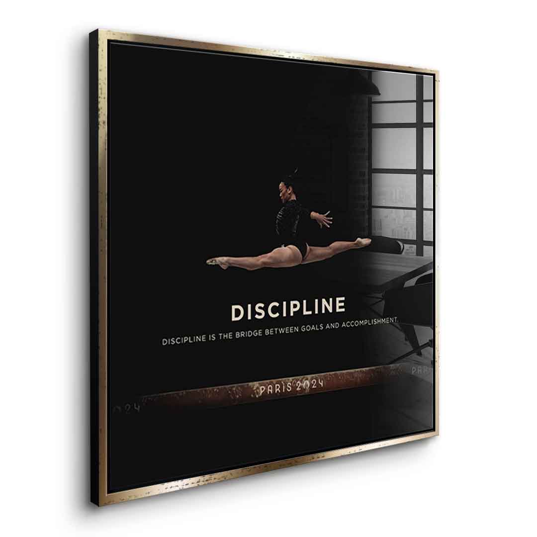 Discipline #Gymnastics - Square Edition - Acrylic glass