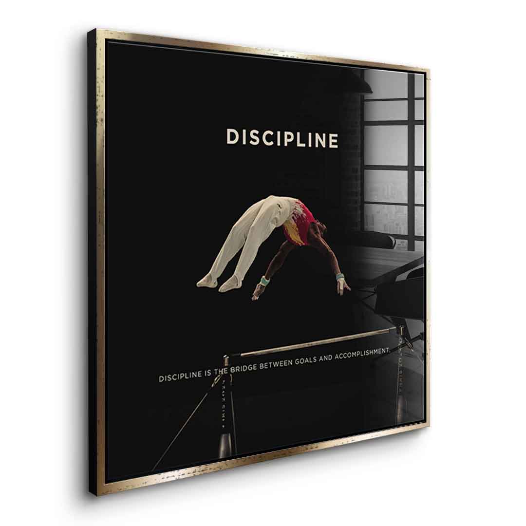 Discipline #Gymnastics 2 - Square Edition - acrylic glass