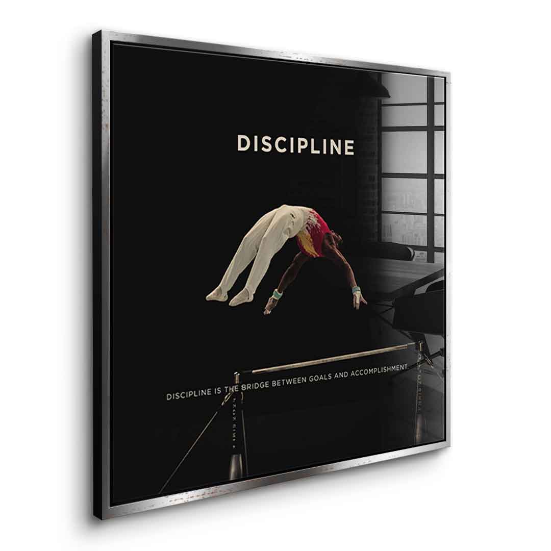 Discipline #Gymnastics 2 - Square Edition - acrylic glass