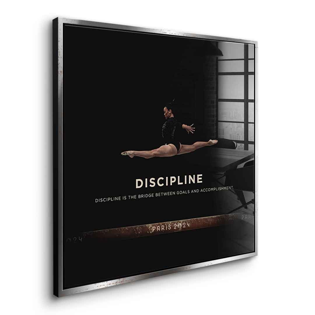 Discipline #Gymnastics - Square Edition - Acrylic glass