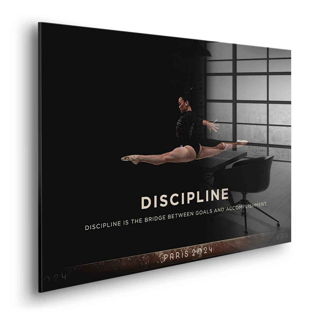 Discipline #Gymnastics - acrylic glass