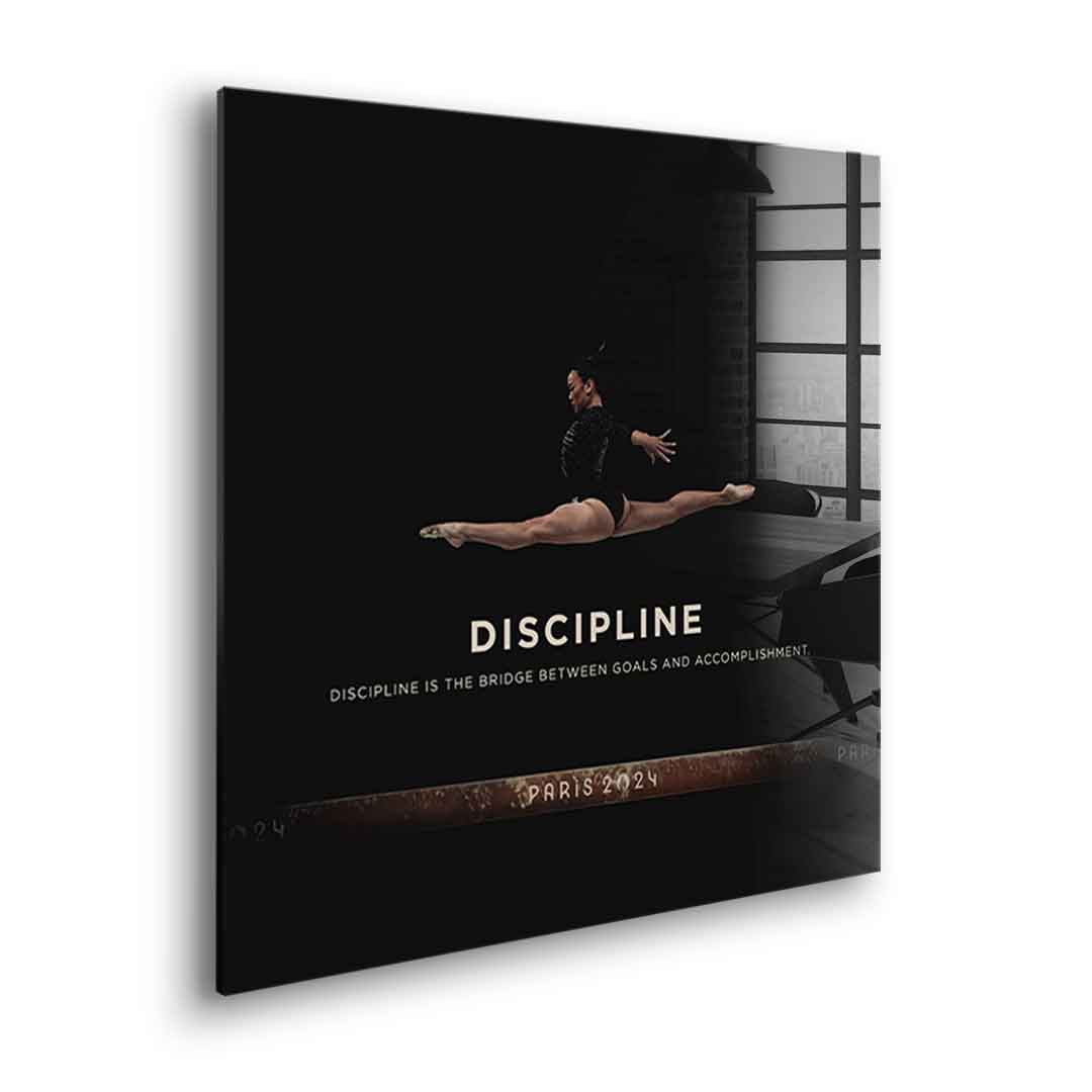 Discipline #Gymnastics - Square Edition - Acrylic glass