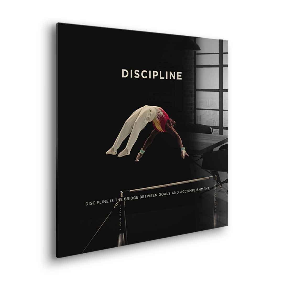 Discipline #Gymnastics 2 - Square Edition - acrylic glass