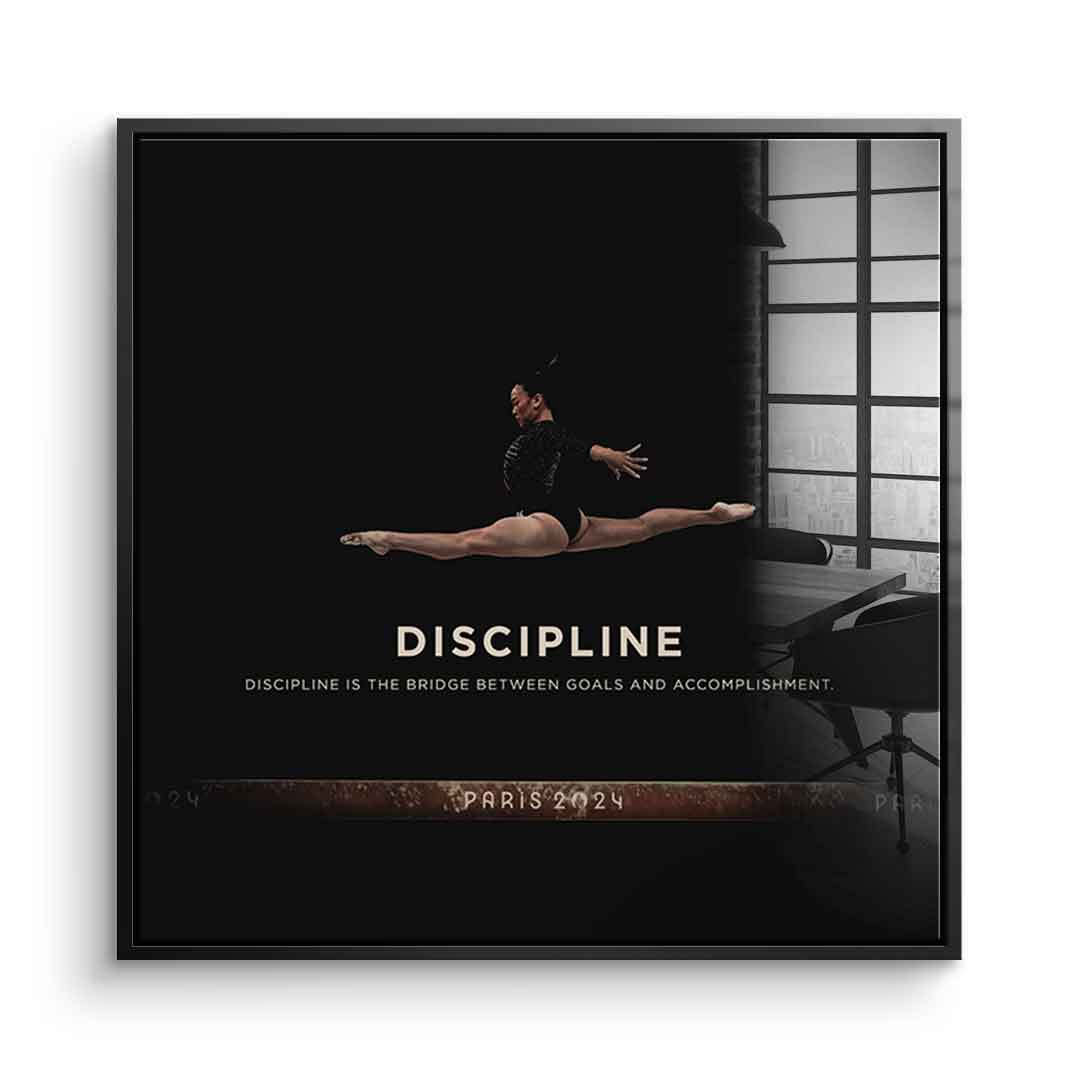 Discipline #Gymnastics - Square Edition - Acrylic glass