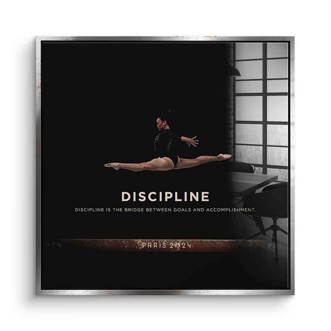 Discipline #Gymnastics - Square Edition - Acrylic glass