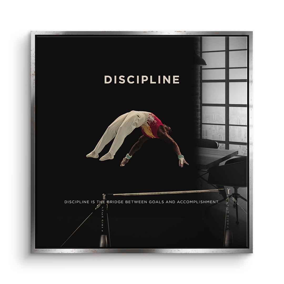 Discipline #Gymnastics 2 - Square Edition - acrylic glass