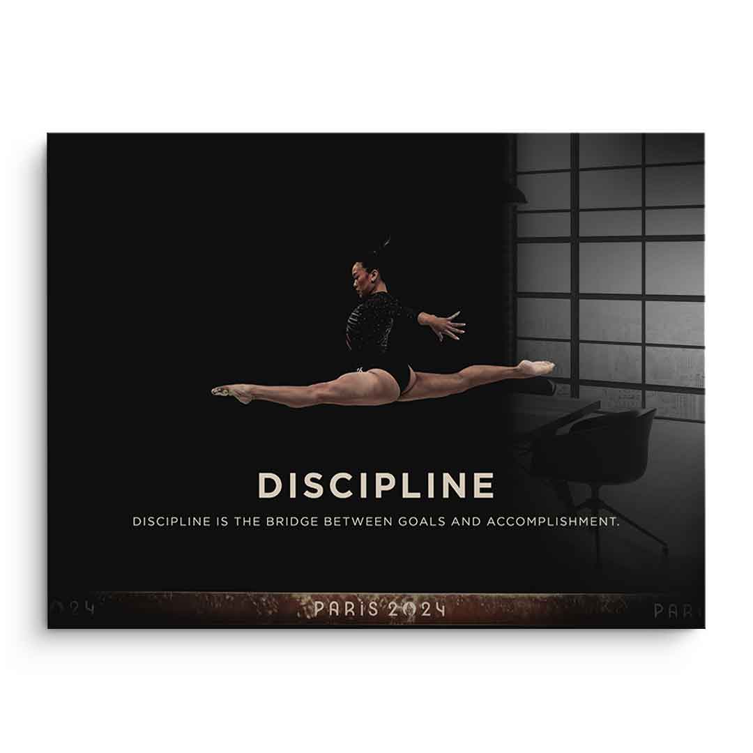 Discipline #Gymnastics - acrylic glass