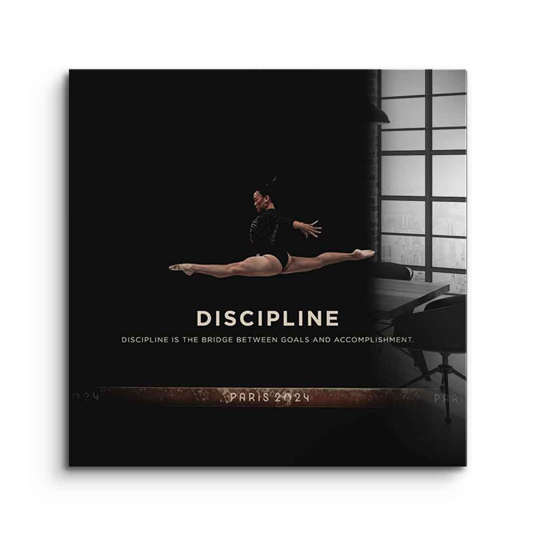 Discipline #Gymnastics - Square Edition - Acrylic glass