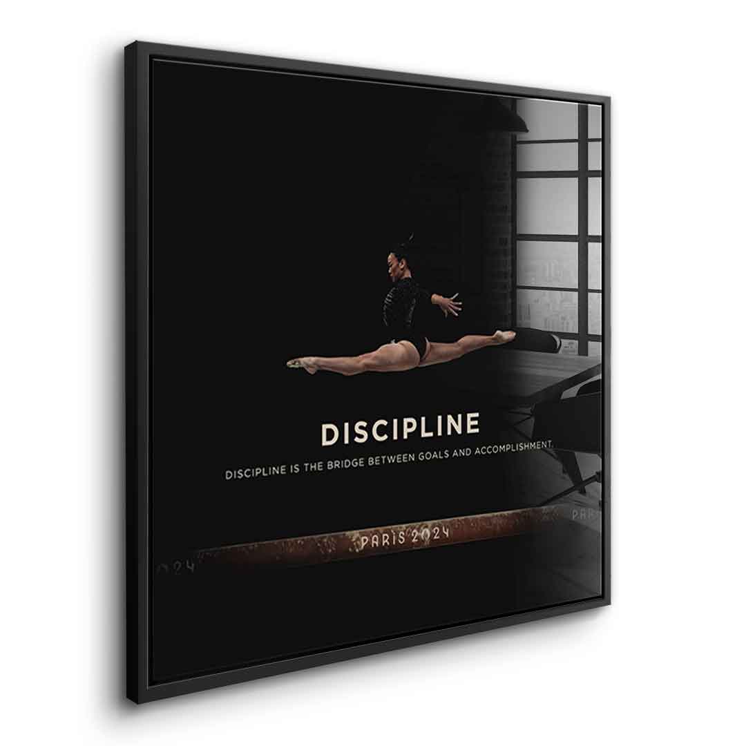 Discipline #Gymnastics - Square Edition - Acrylic glass