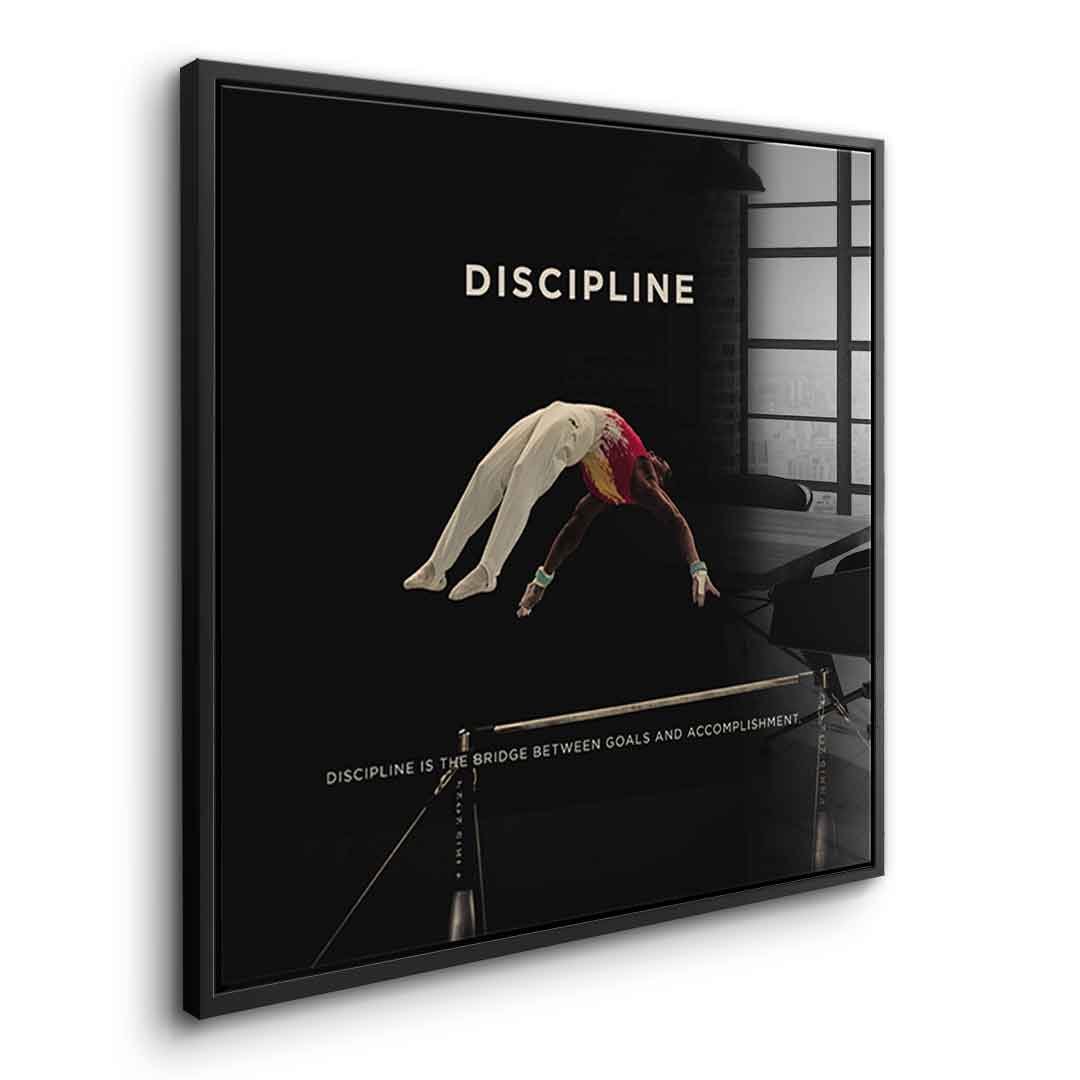 Discipline #Gymnastics 2 - Square Edition - acrylic glass