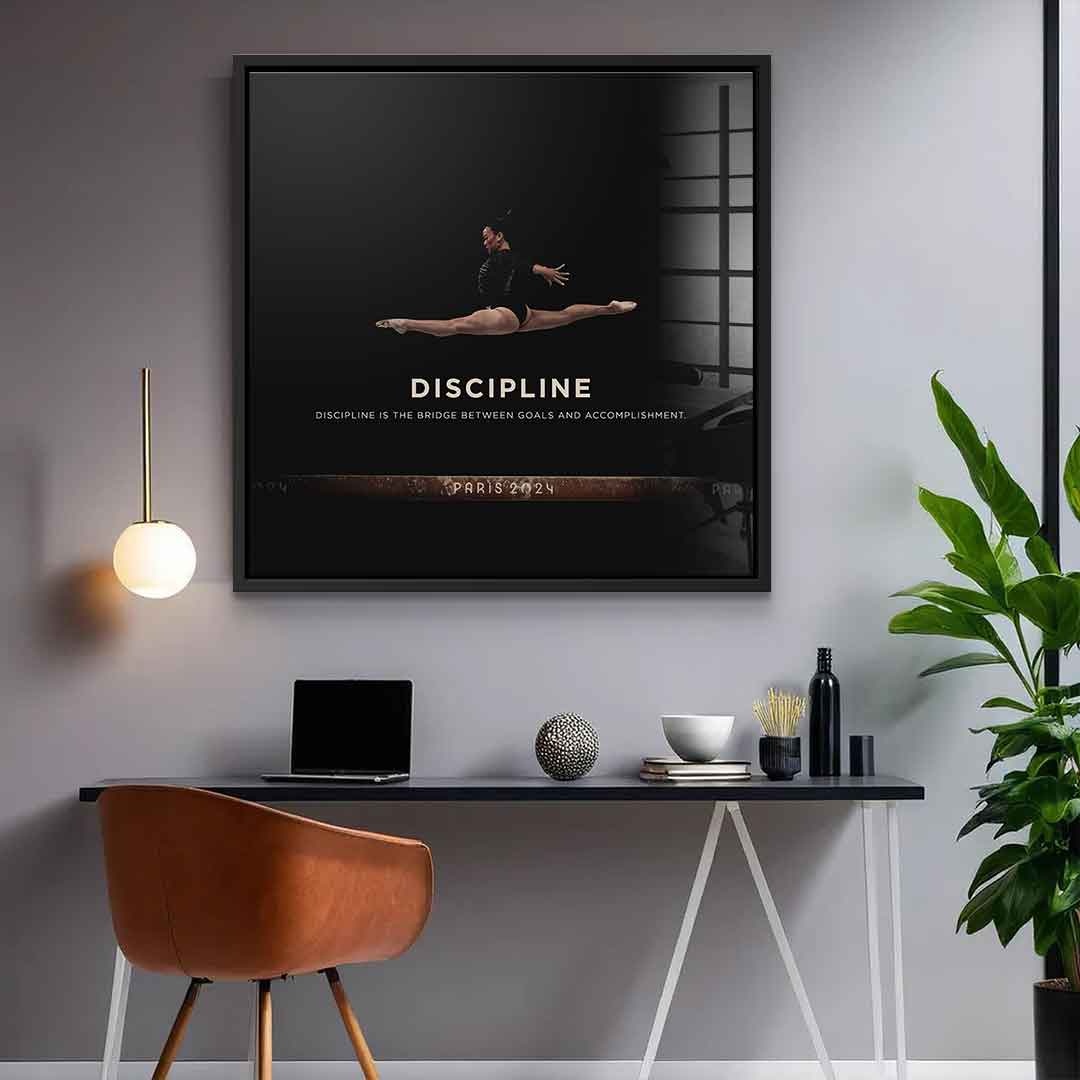 Discipline #Gymnastics - Square Edition - Acrylic glass