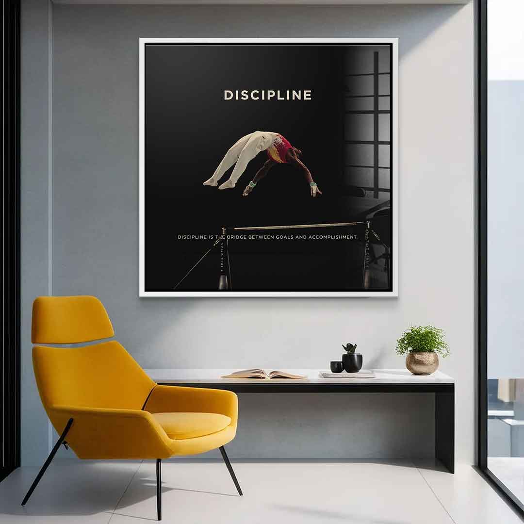 Discipline #Gymnastics 2 - Square Edition - acrylic glass