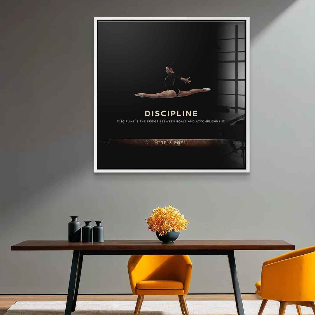 Discipline #Gymnastics - Square Edition - Acrylic glass