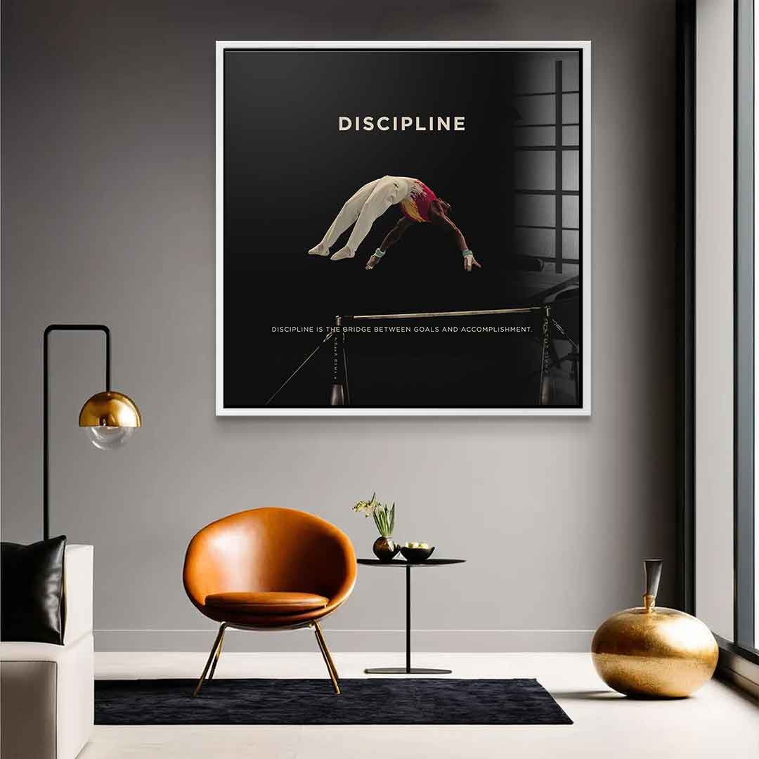 Discipline #Gymnastics 2 - Square Edition - acrylic glass