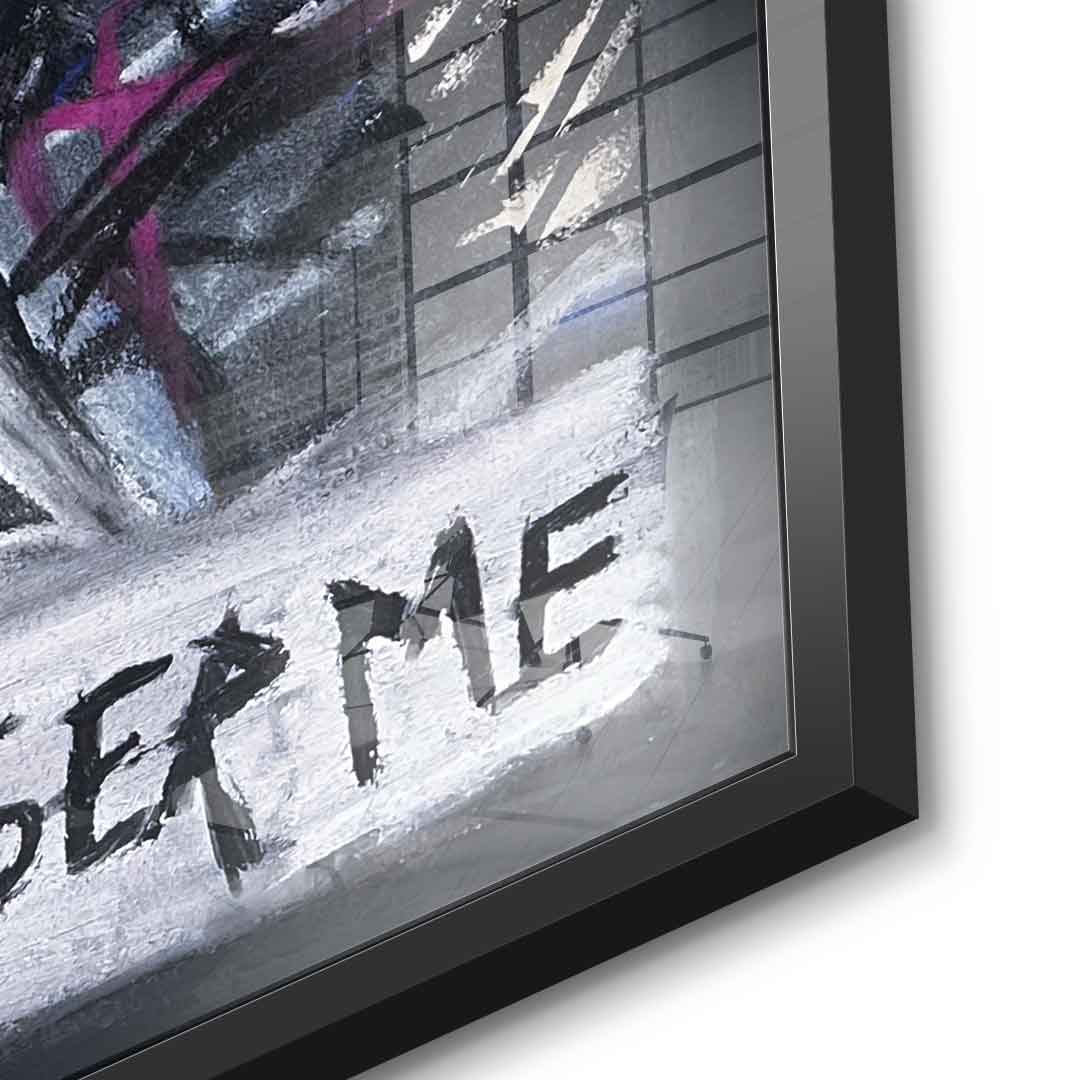 Don't trigger me - acrylic glass