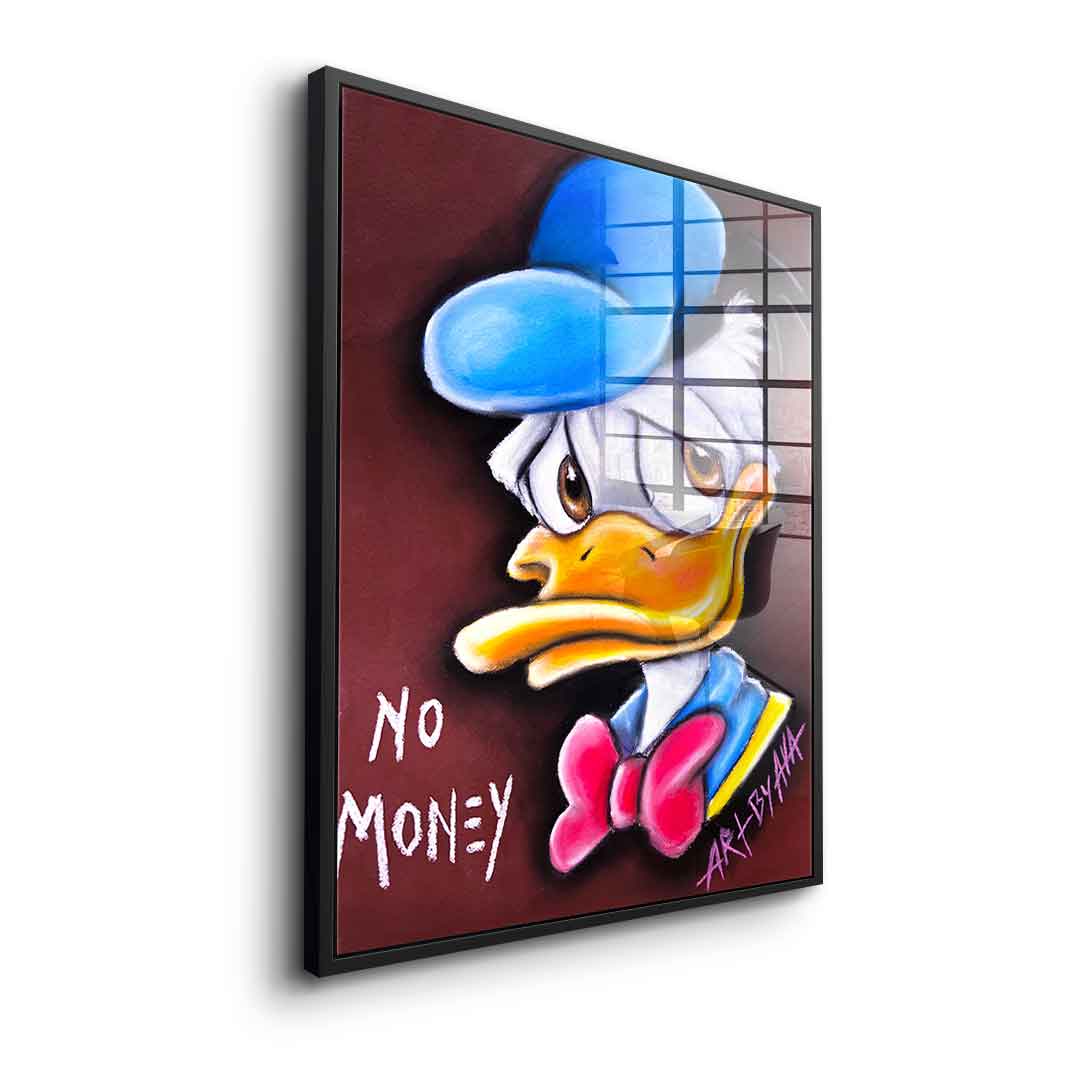 No money Donald - acrylic glass