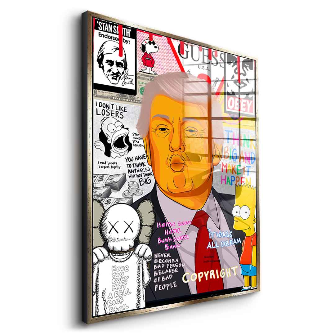 Donald Trump - acrylic glass