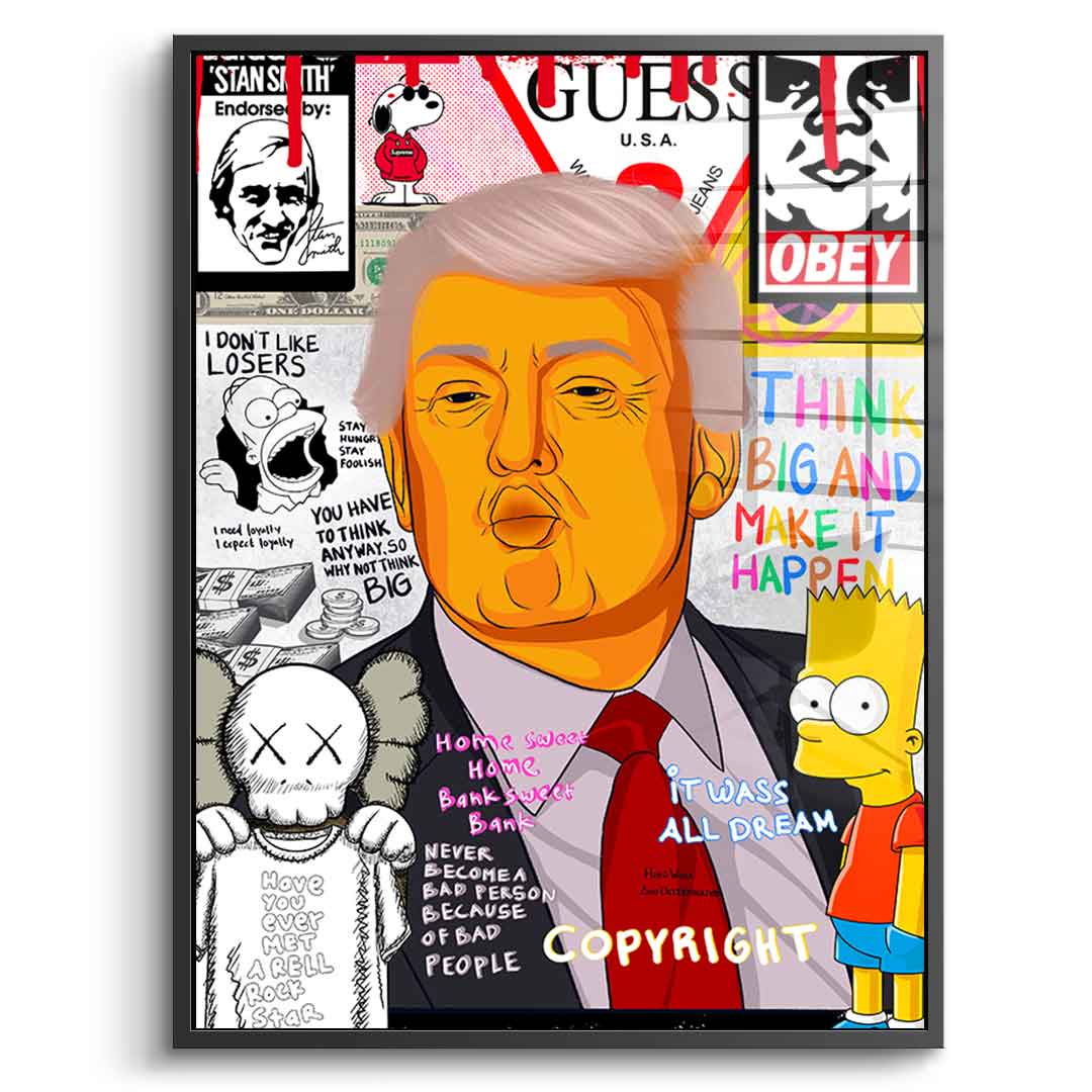 Donald Trump - acrylic glass