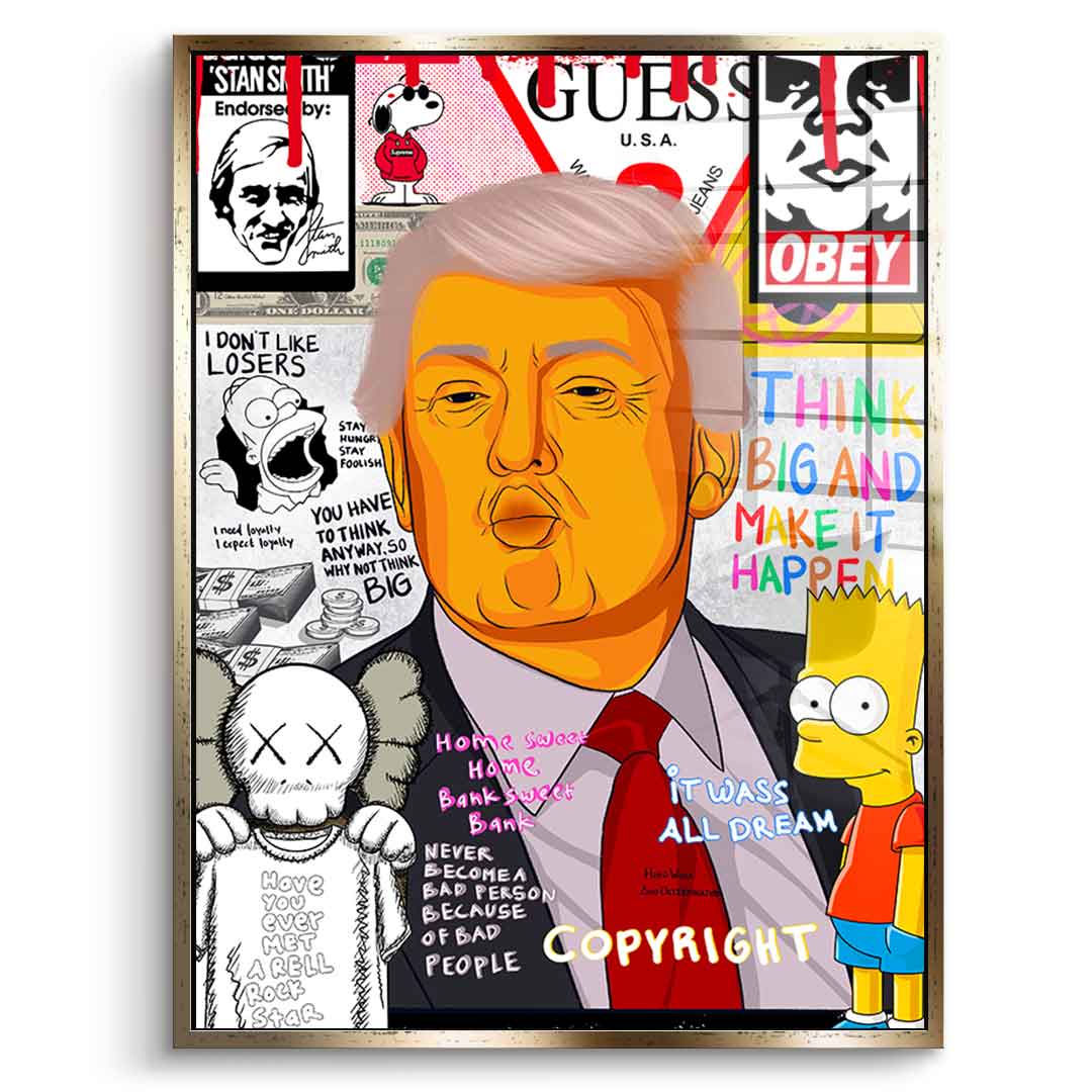 Donald Trump - acrylic glass