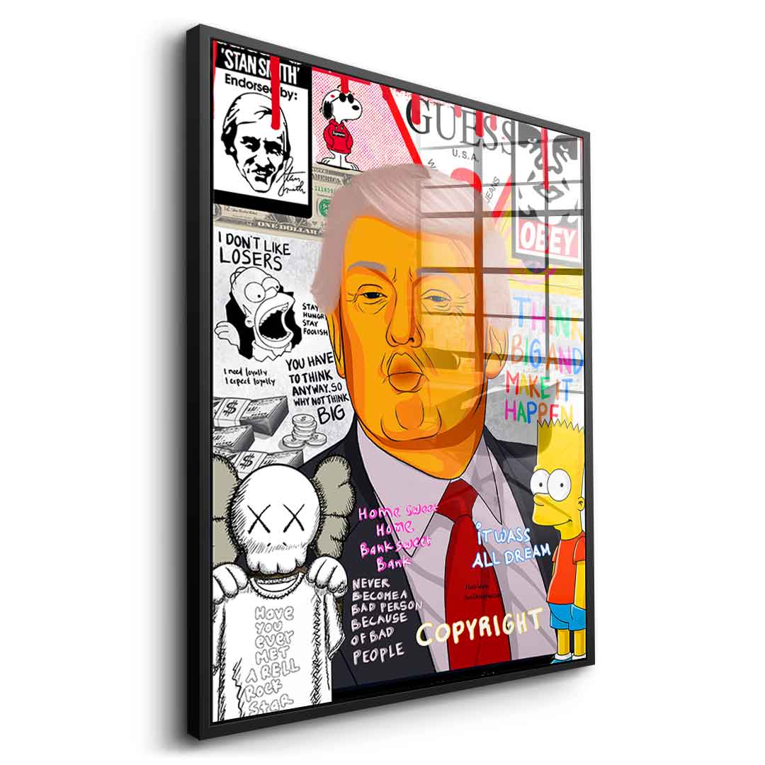 Donald Trump - acrylic glass