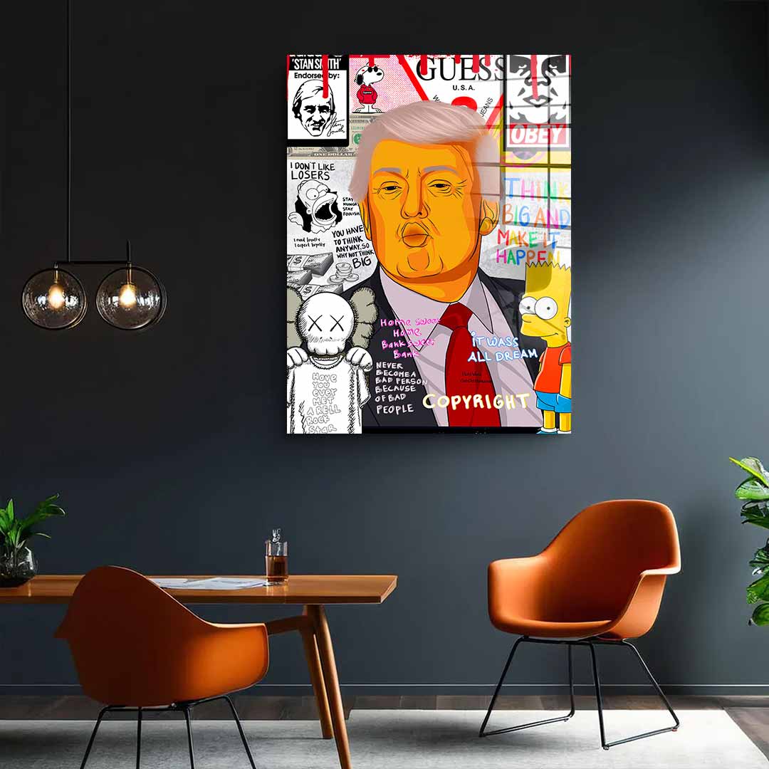 Donald Trump - acrylic glass