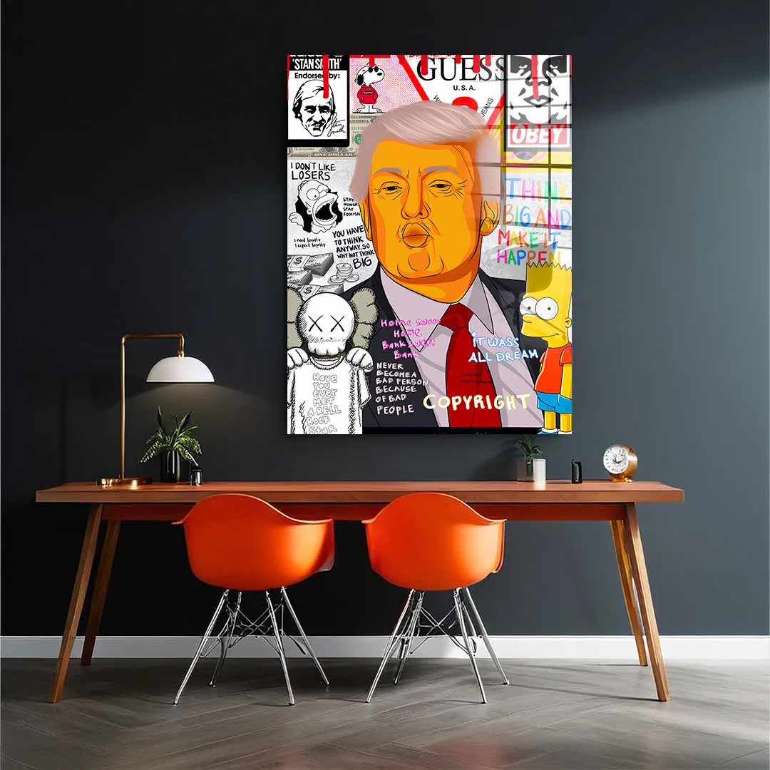 Donald Trump - acrylic glass