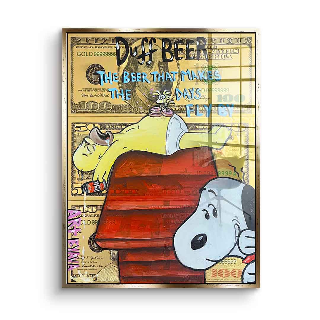 Duff Beer Magic - acrylic glass