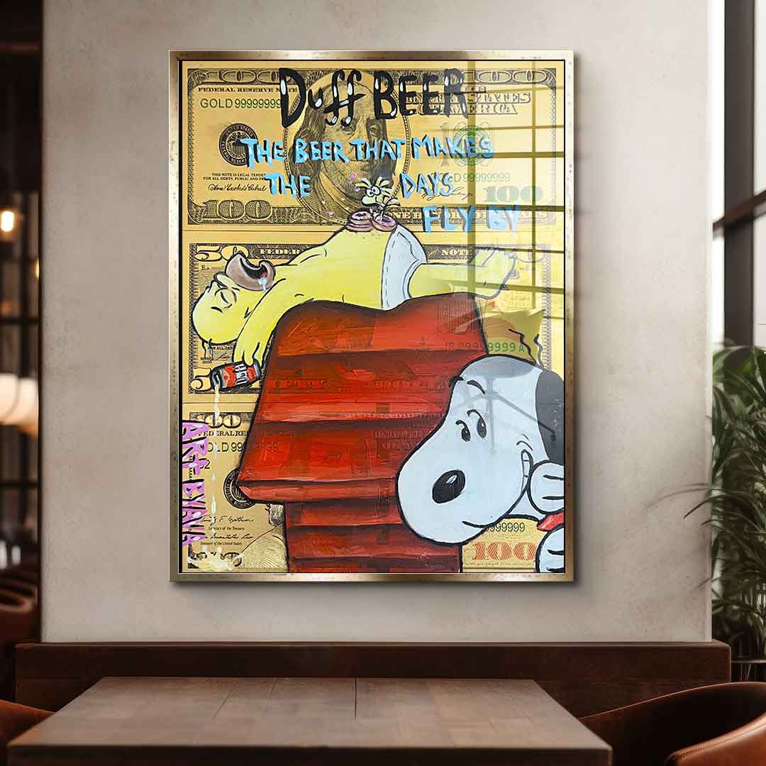 Duff Beer Magic - acrylic glass