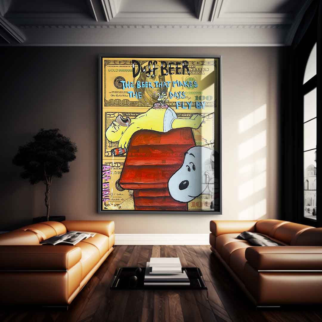 Duff Beer Magic - acrylic glass