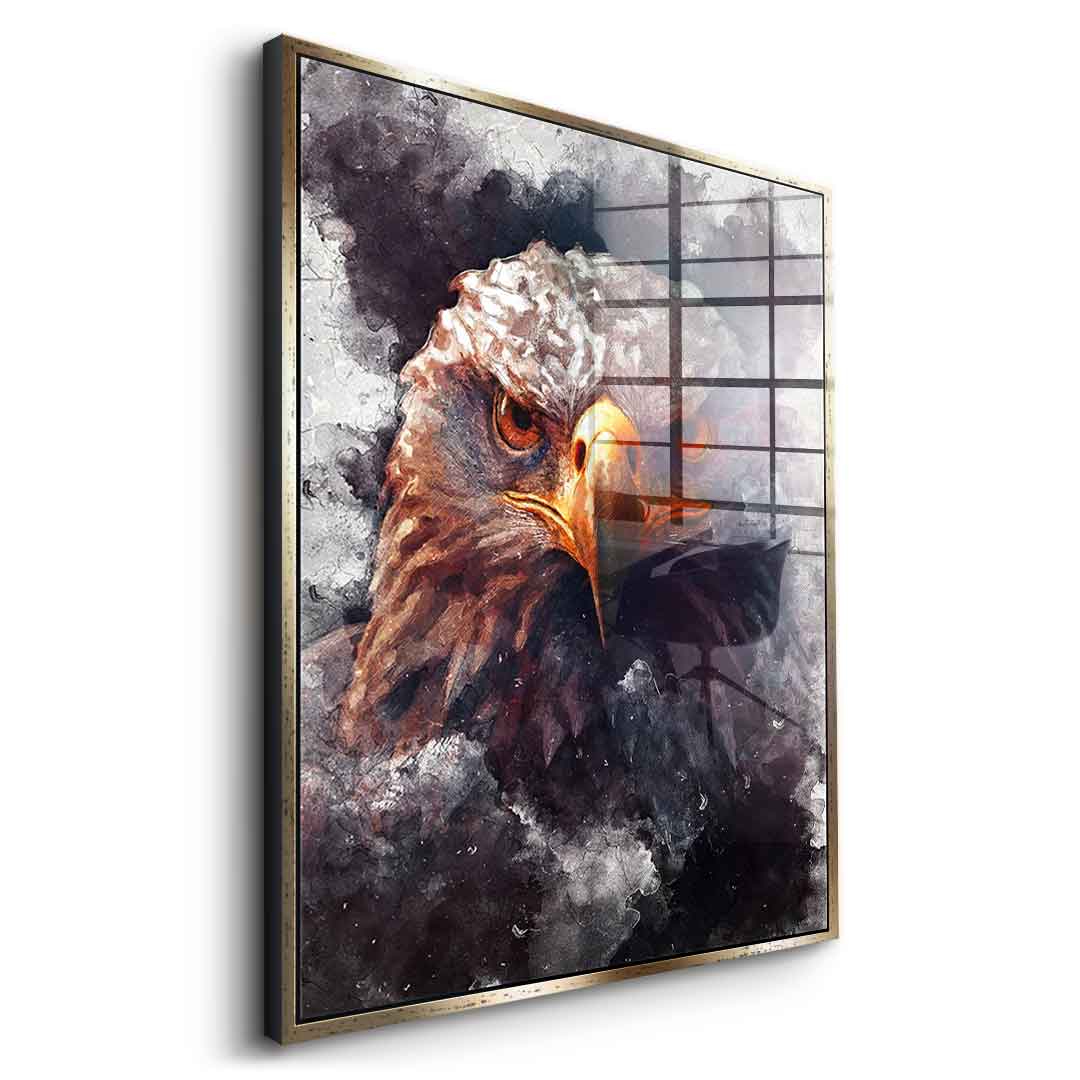 Eagle Portrait - acrylic glass