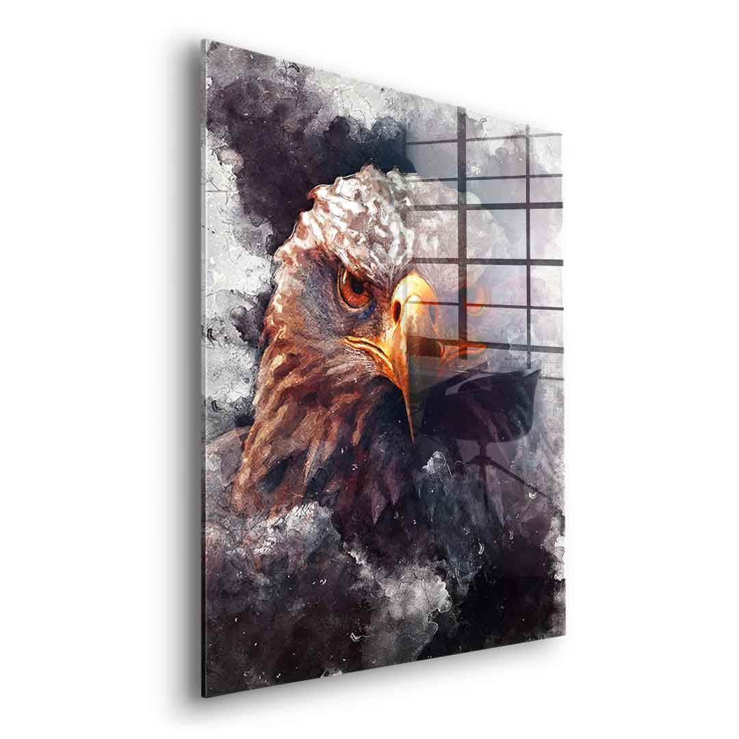 Eagle Portrait - acrylic glass